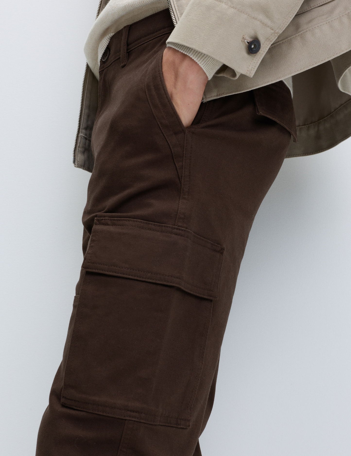 Tapered Fit Kargo Pantolon