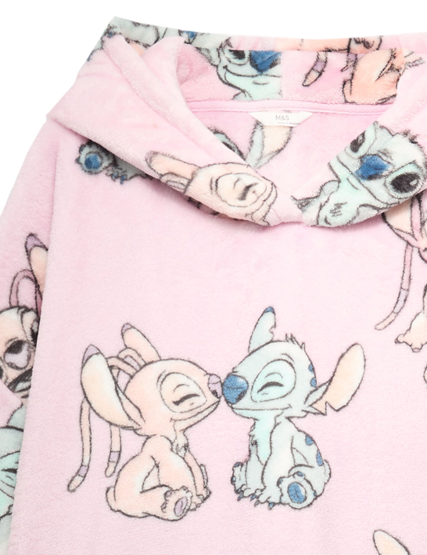 Lilo & Stitch Polar Kapüşonlu Sweatshirt (5-16 Yaş)