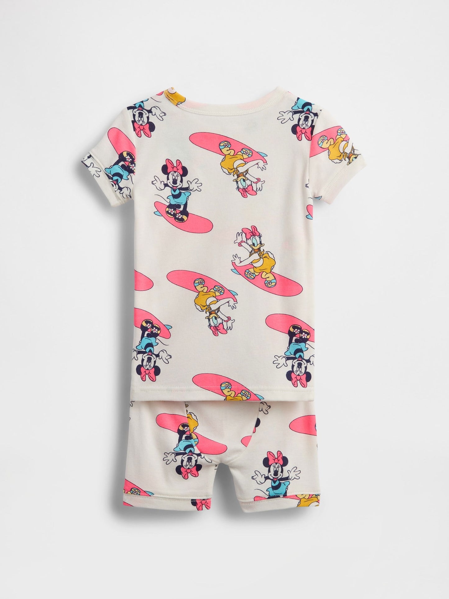 Açık Pembe Gap × Disney Bebek Ve Yürümeye Başlayan Çocuklar Organik Brushed Pamuk Pijama Takımı