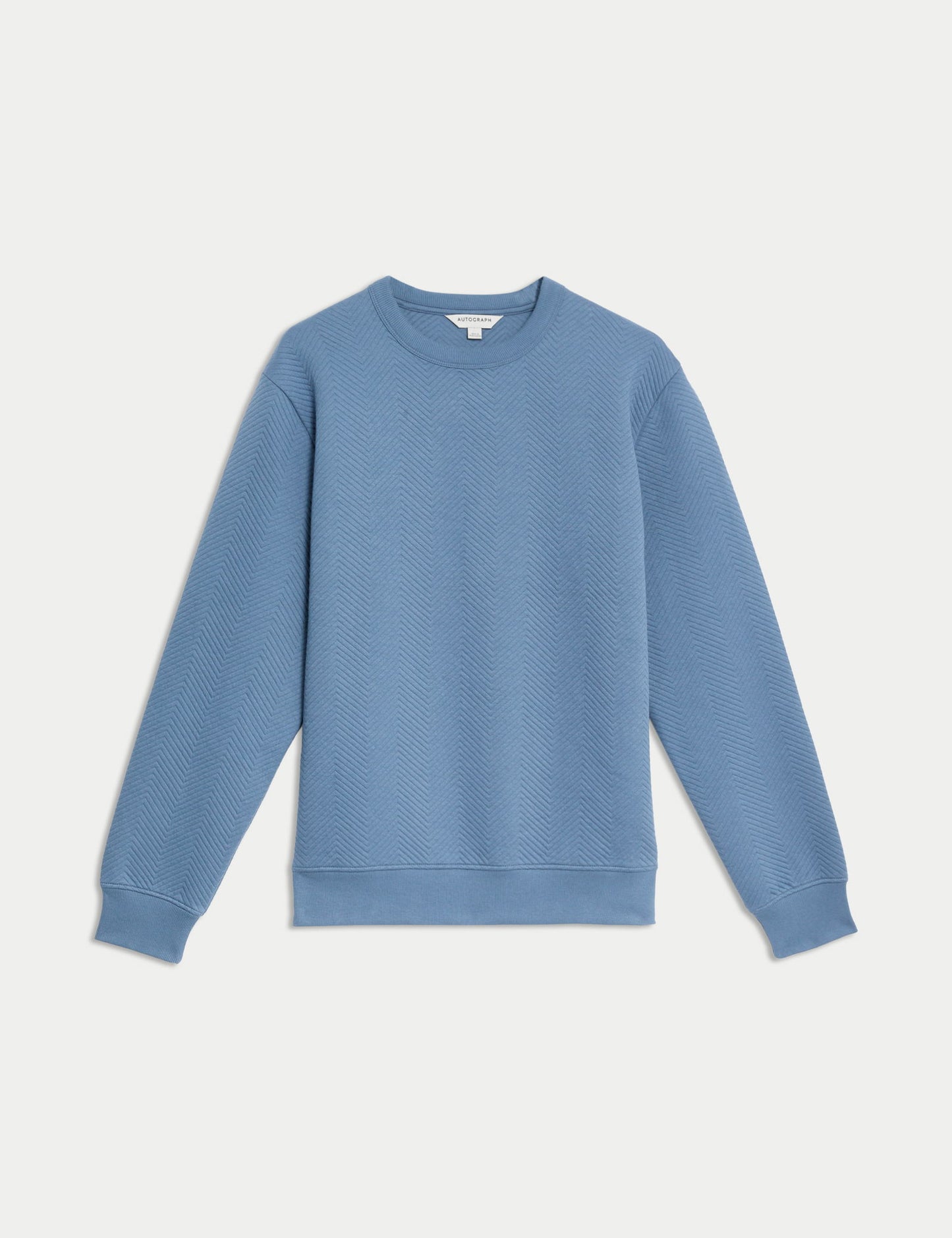Saf Pamuklu Regular Fit Sweatshirt