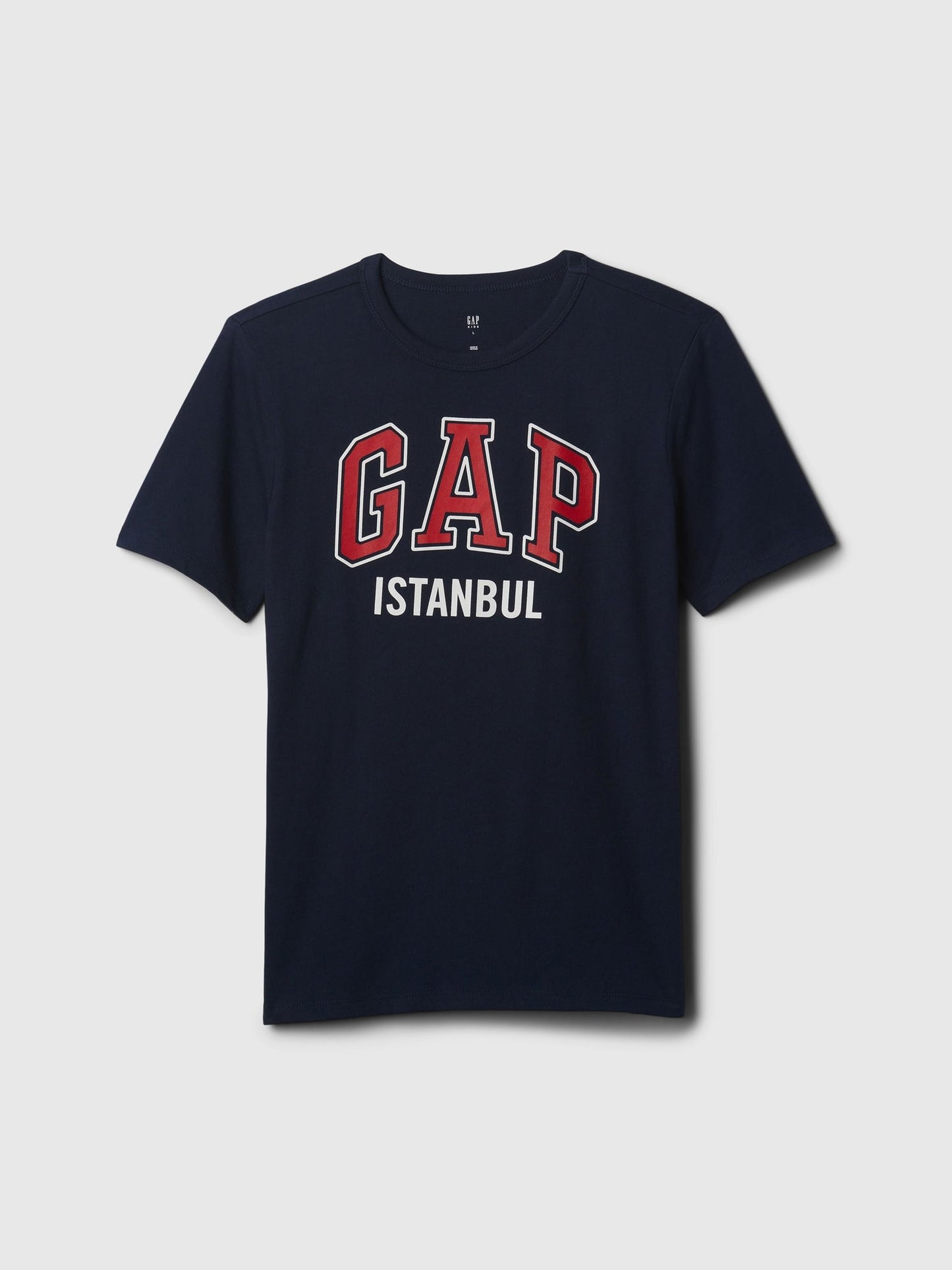 Lacivert Kids Gap logo tshirt