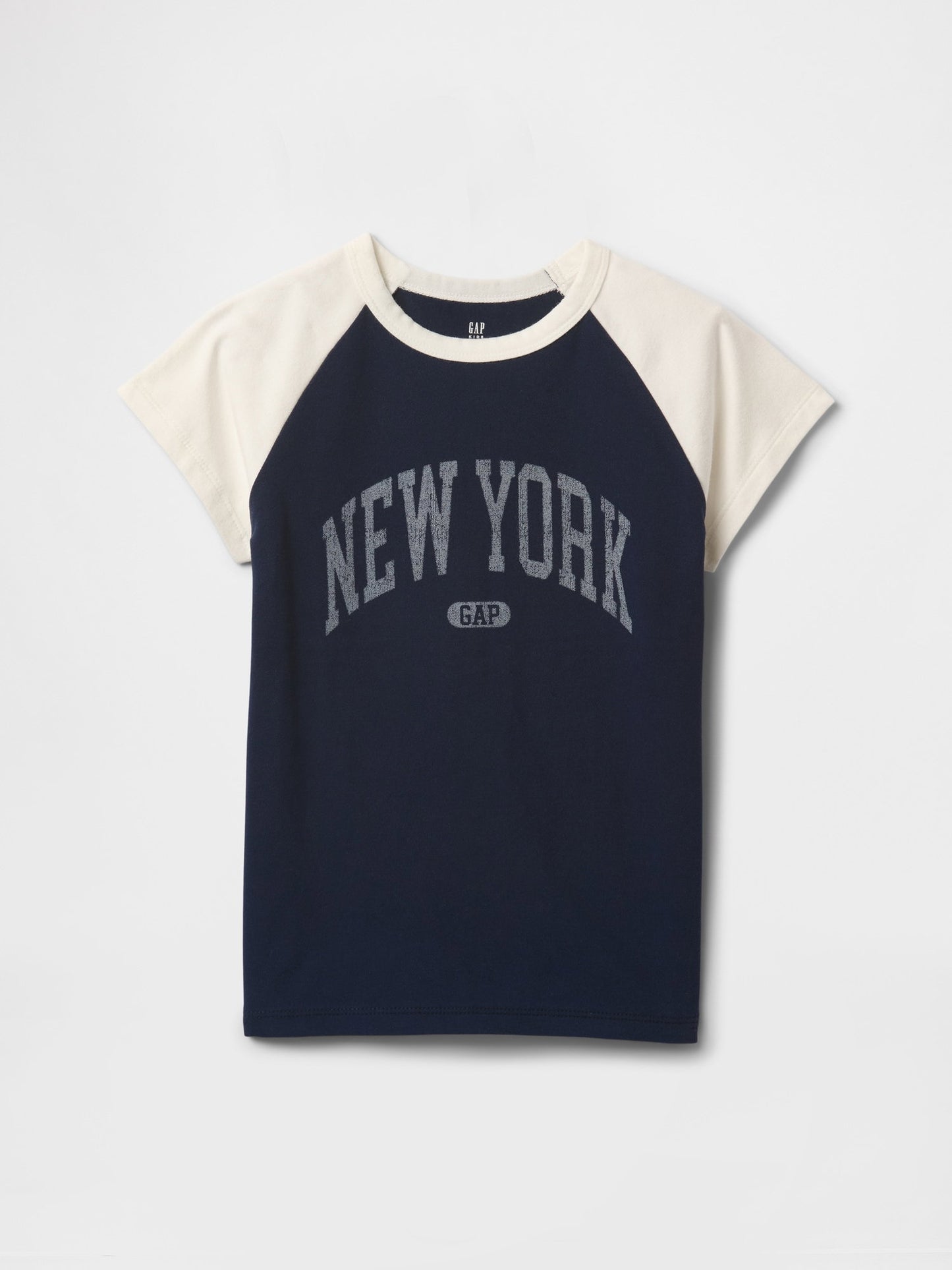 Lacivert Gap Logo Raglan T-shirt