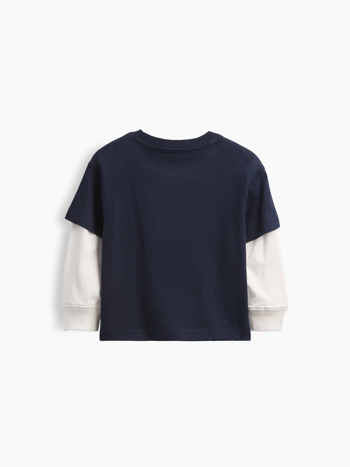 Lacivert Gap × Disney Double-layer T-shirt
