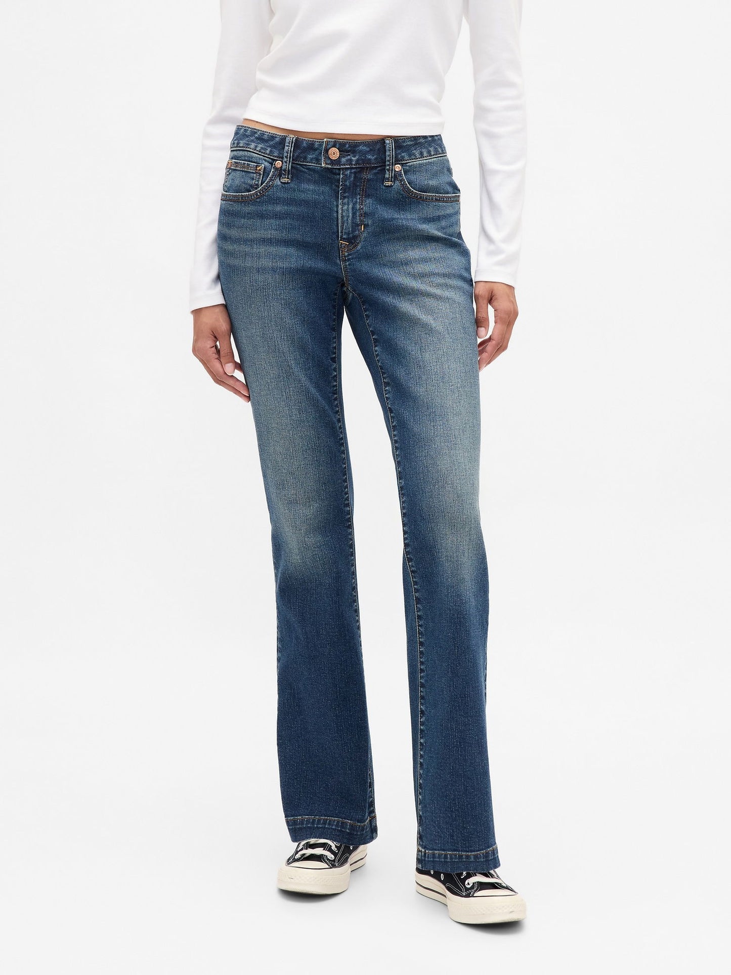 Mavi Low Rise Long & Lean Jean Pantolon