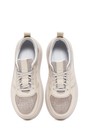 Bej Kadın Deri Dolgu Topuk Sneakerbej Kadın Deri Dolgu Topuk Sneaker - 23sfd380014