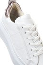 Beyaz Kadın Deri Sneakerbeyaz Kadın Deri Sneaker - 23sfd370118