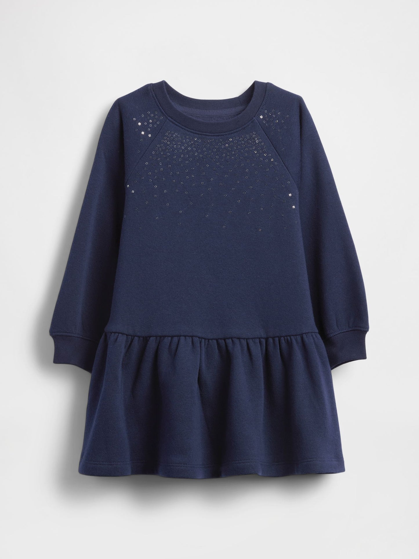 Lacivert Sweatshirt Elbise