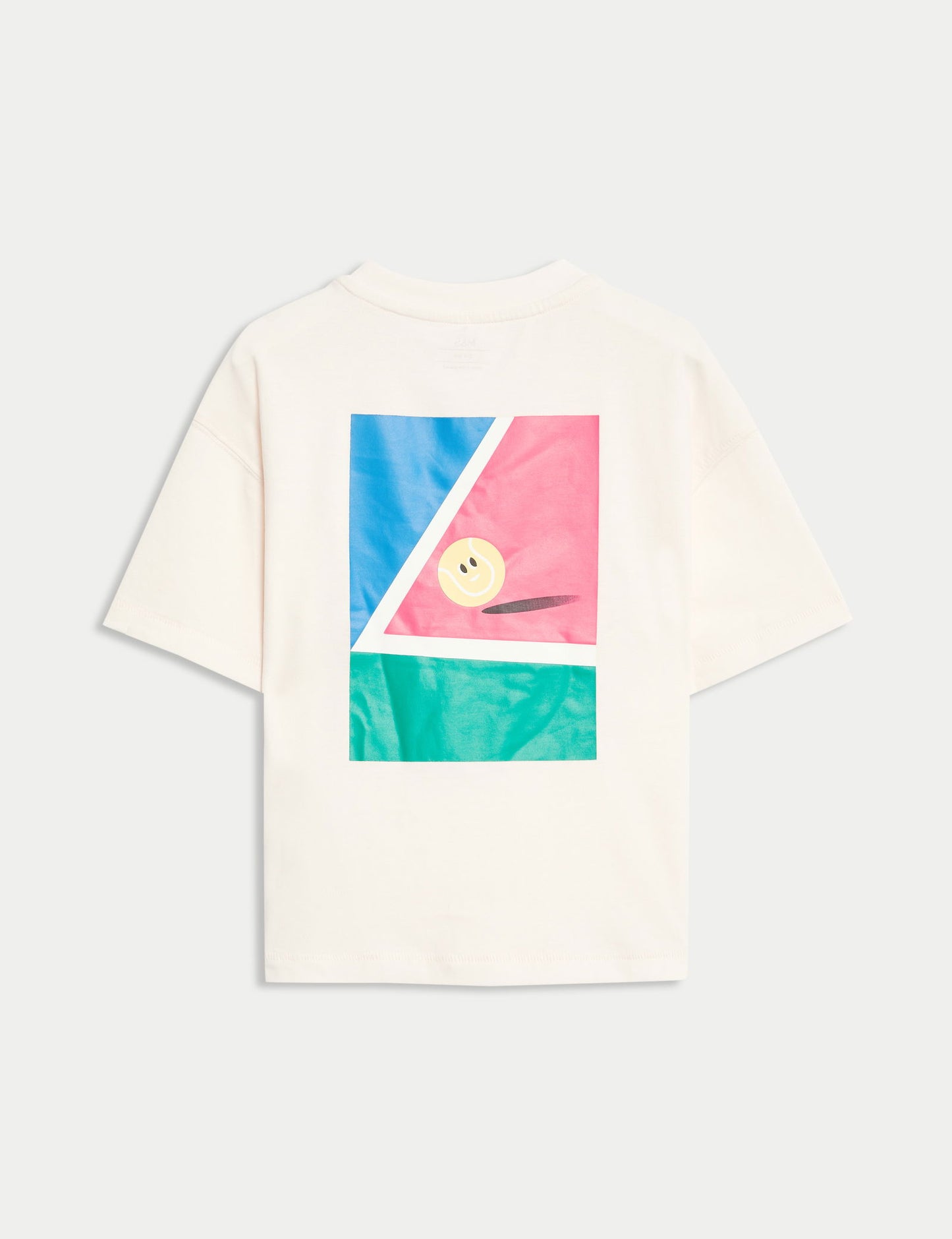 Saf Pamuklu Çocuk Grafik T-shirt