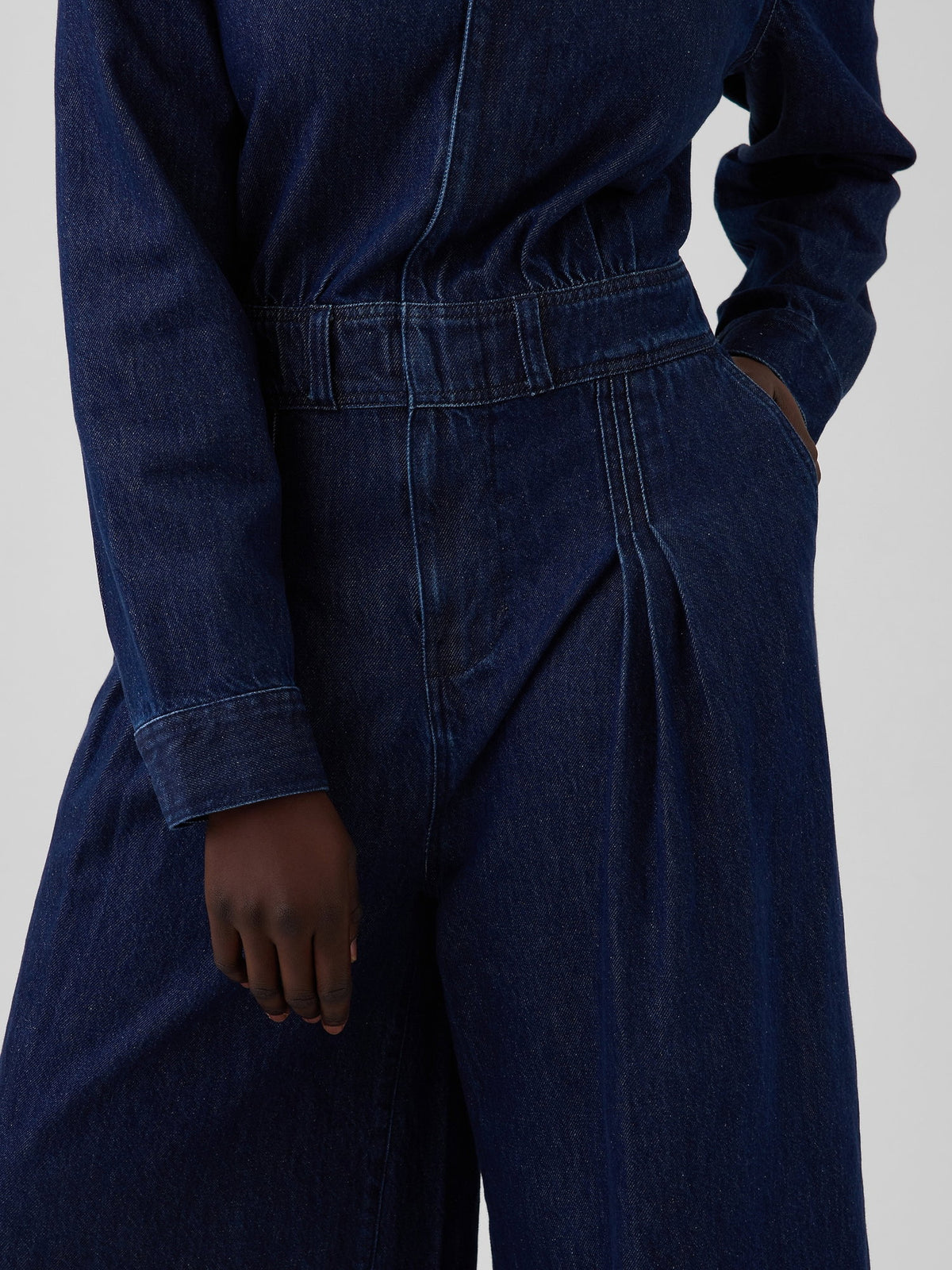 Koyu Mavi Gap × Hfr Denim Tulum By Latouché