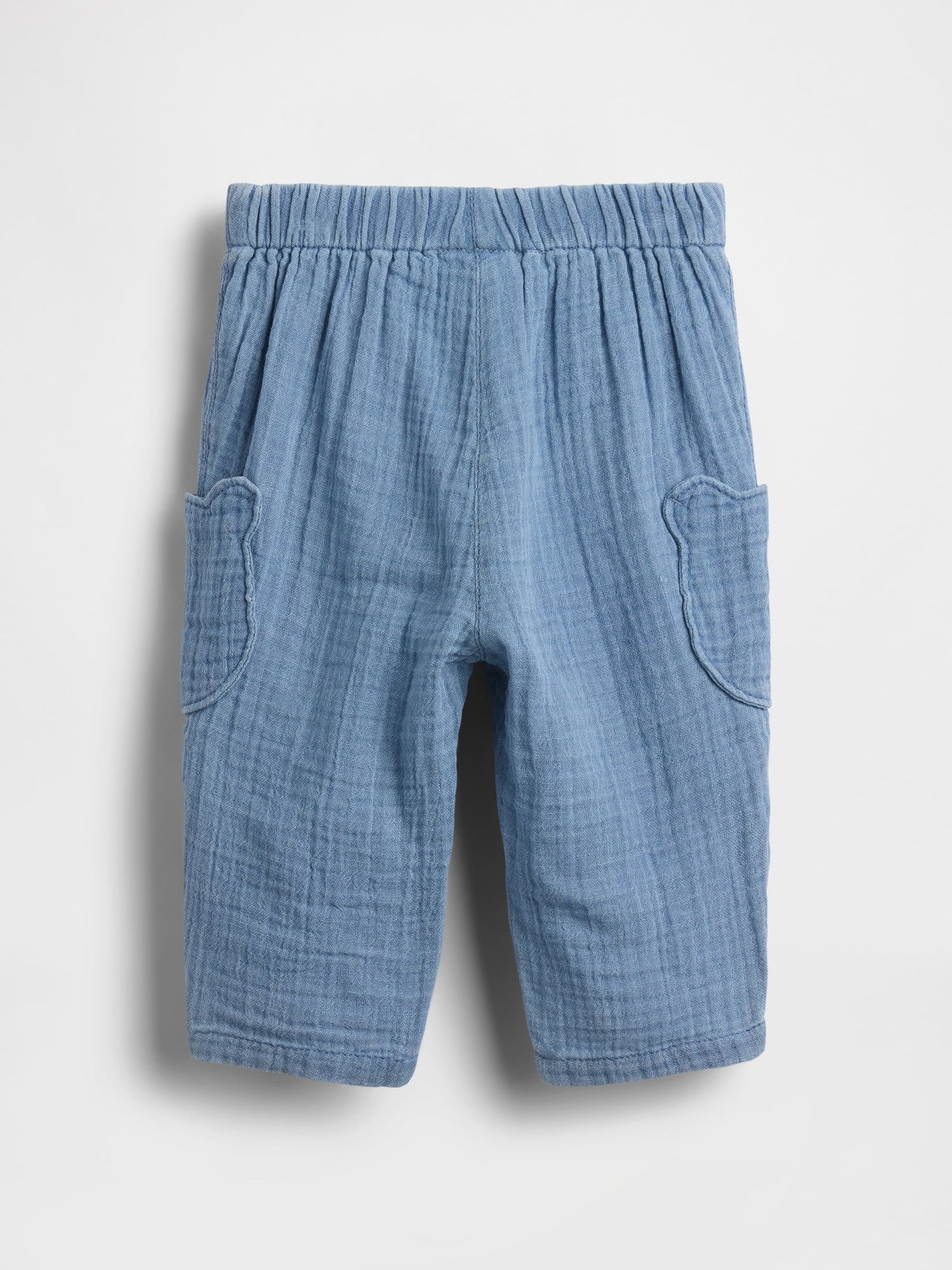 Mavi Pamuklu Gauze Brannan Bear Pantolon