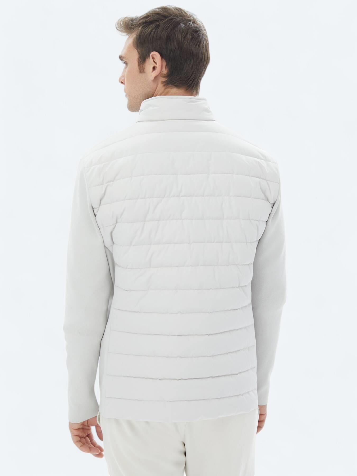 Taş Regular Fit Dik Yaka Casual Dokuma Mont