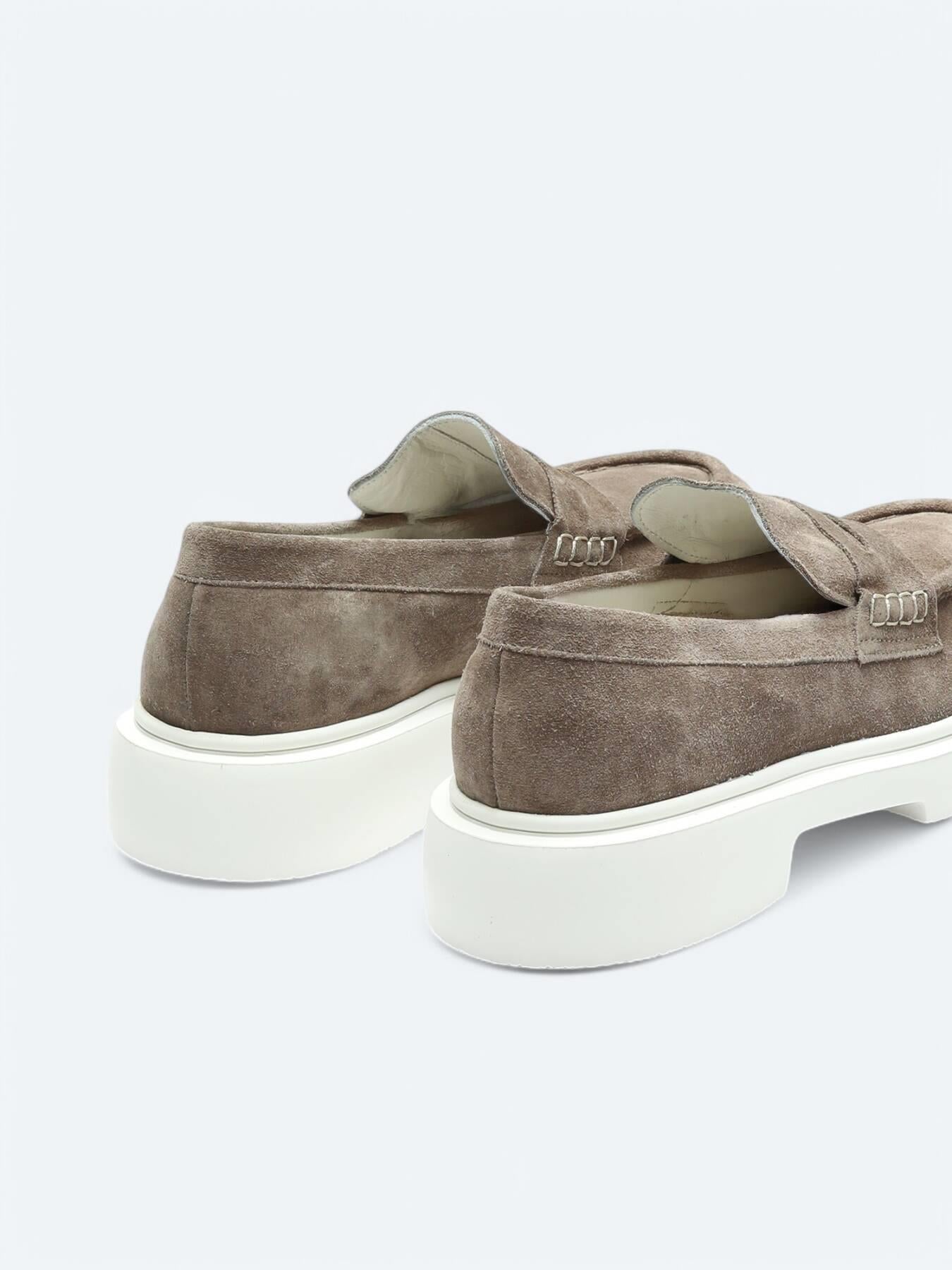 Vizon Süet Smart Casual Loafer