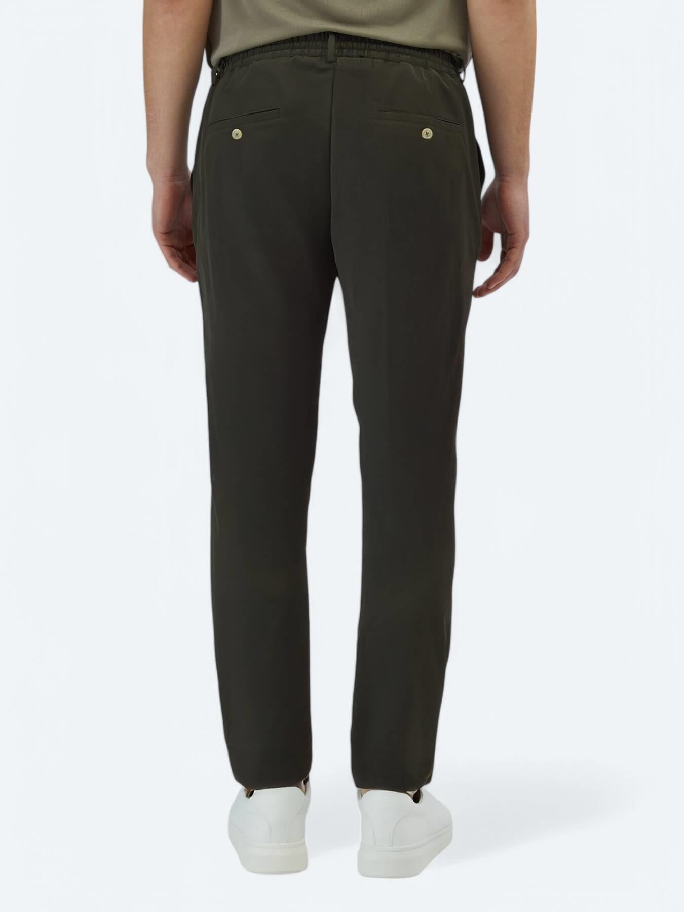 Haki Dokuma Jogging Fit Casual Pantolon