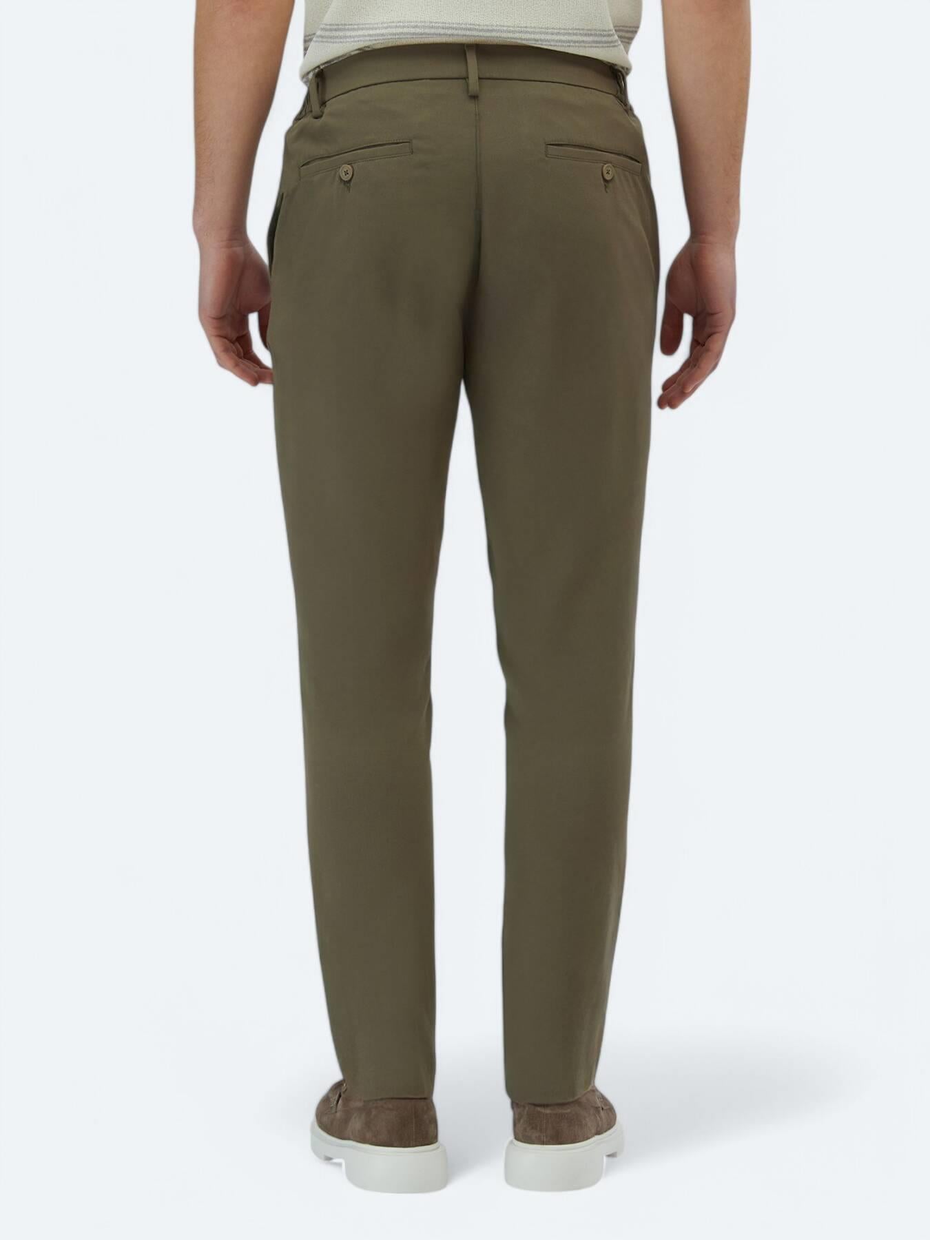 Haki Dokuma Jogging Fit Casual Pantolon