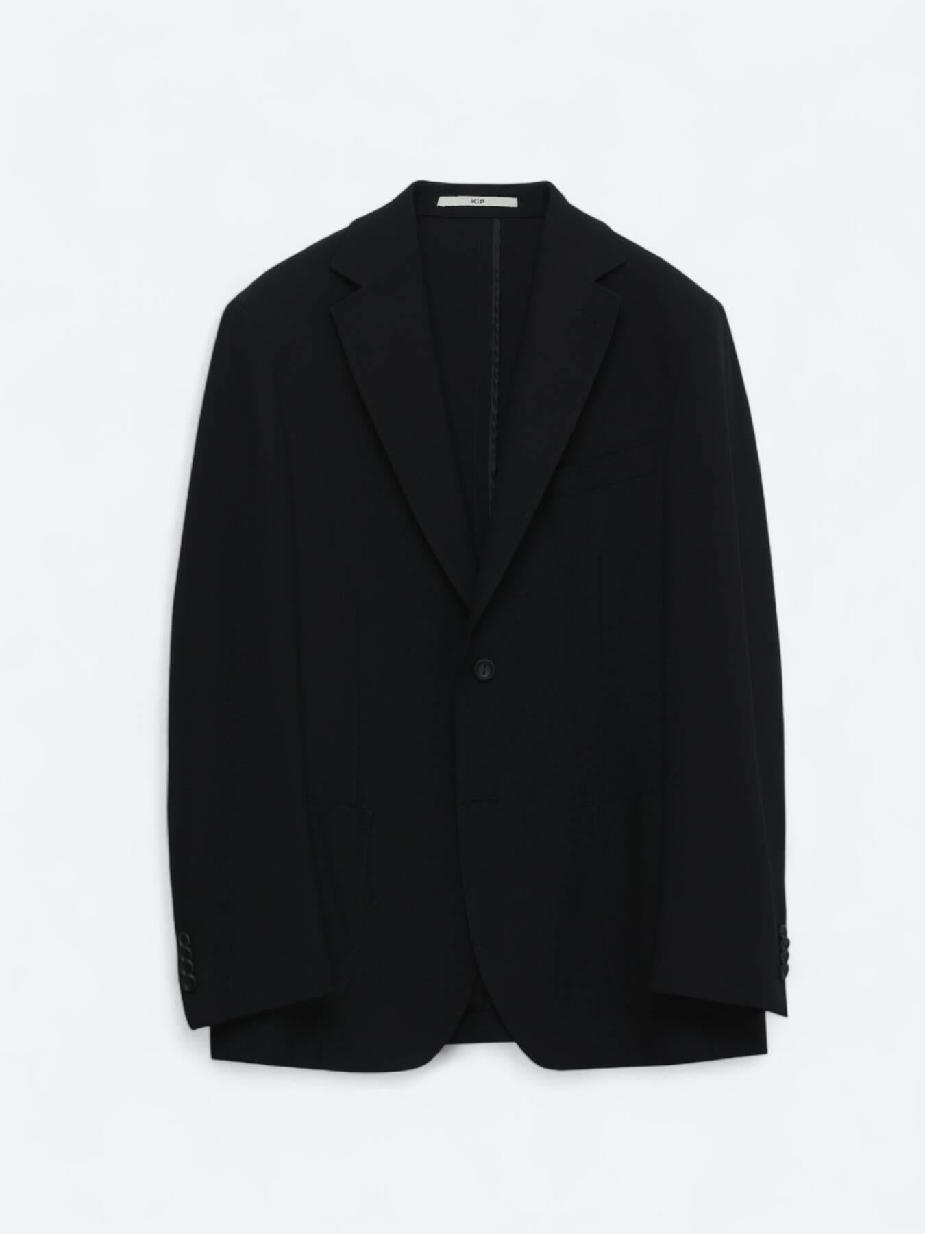 Siyah Desenli Modern Fit Ceket