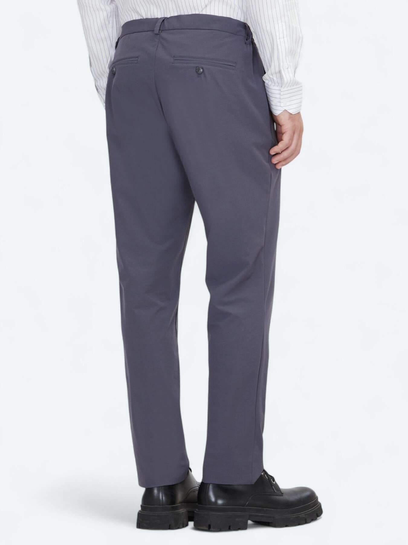 Gri Dokuma Jogging Fit Casual Pantolon