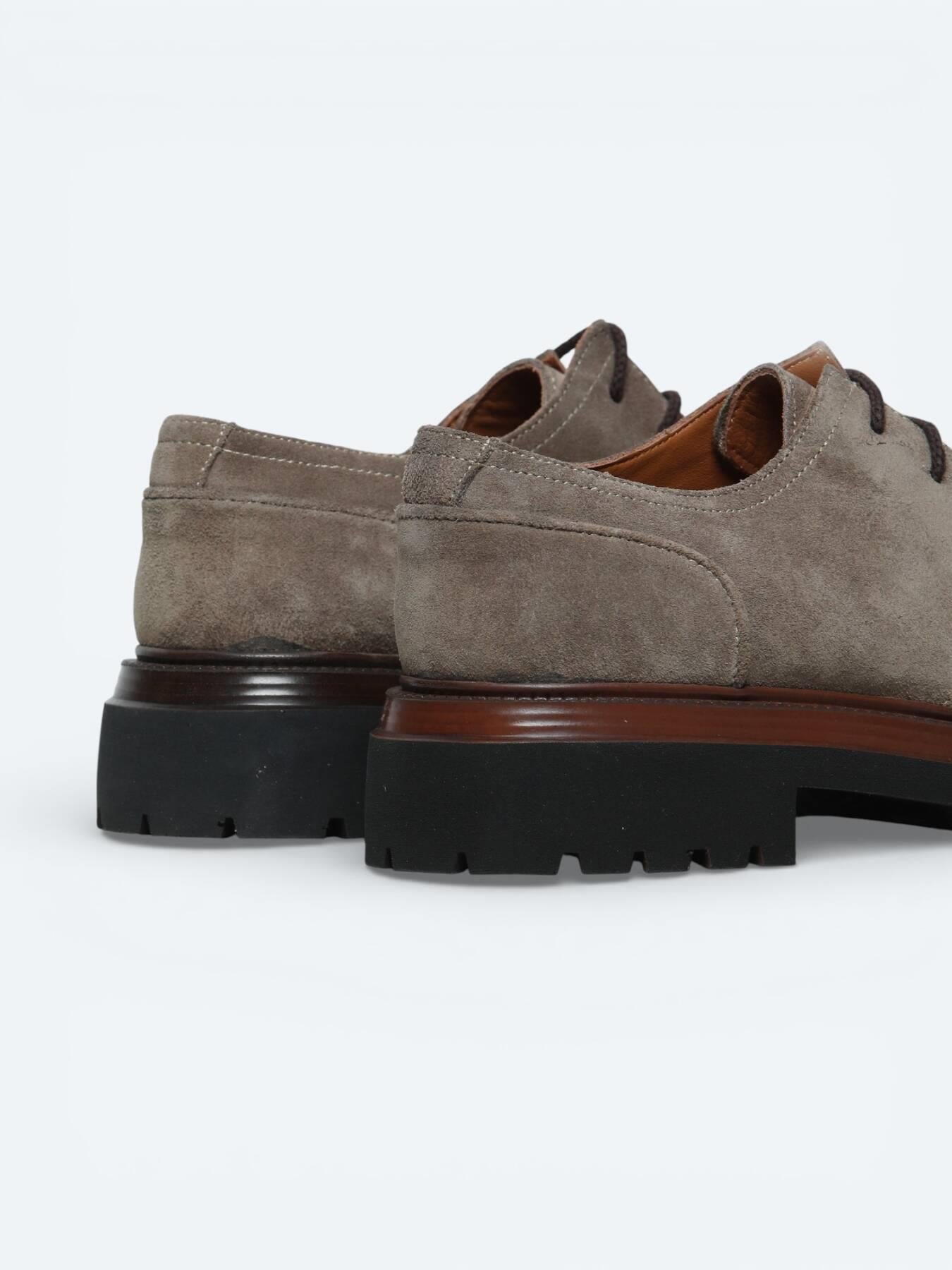 Vizon Süet Smart Casual Ayakkabı