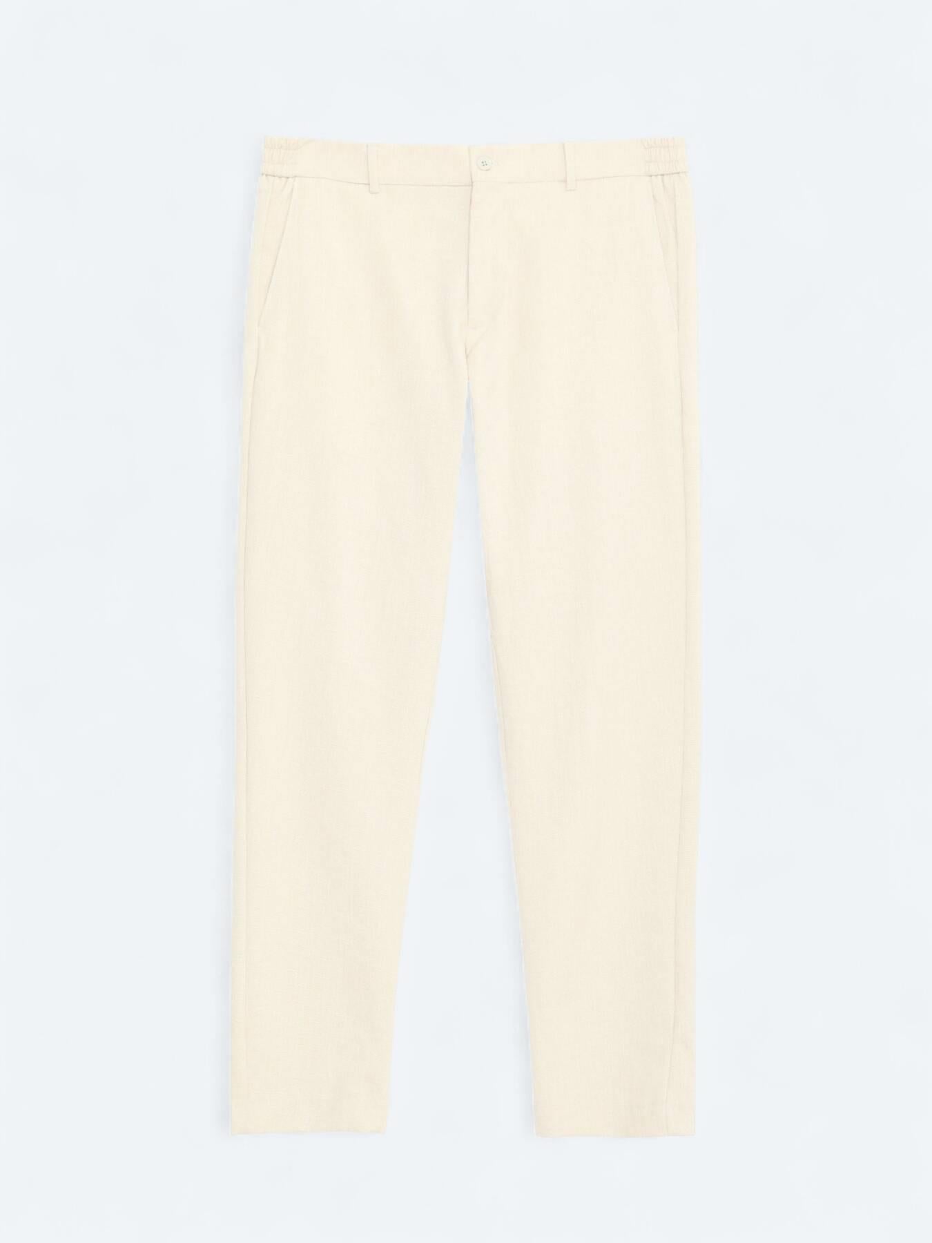 Bej Dokuma Jogging Fit Casual Pantolon
