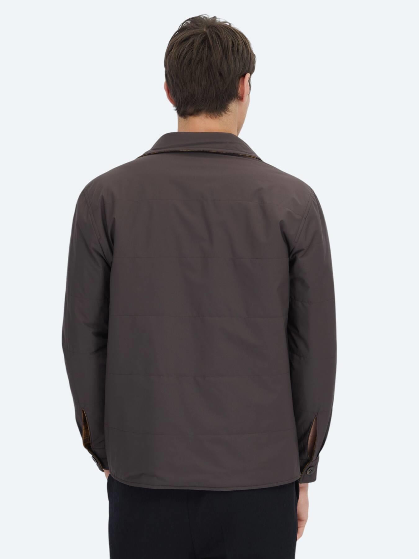 Kahverengi Regular Fit Kapüşonlu Casual Dokuma Mont