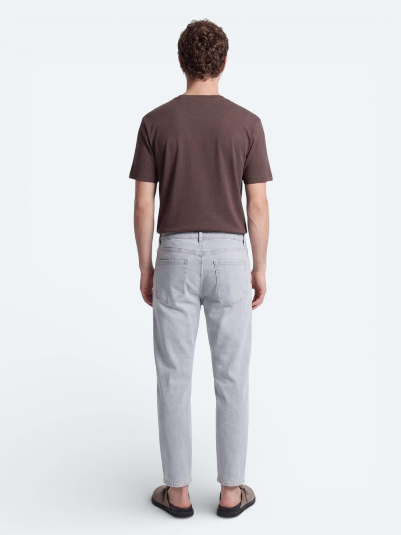 Kahverengi Düz T-shirt