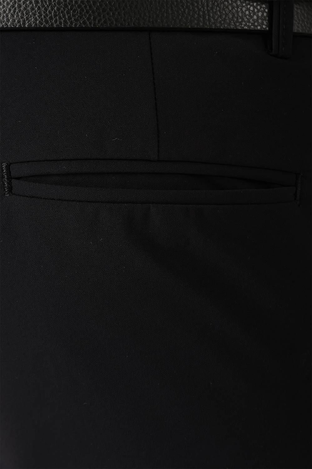 P 1144 Slim Fit Siyah Klasik Pantolon
