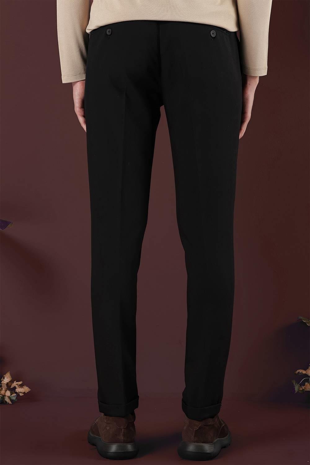 P 1130 Slim Fit Lacivert Spor Pantolon