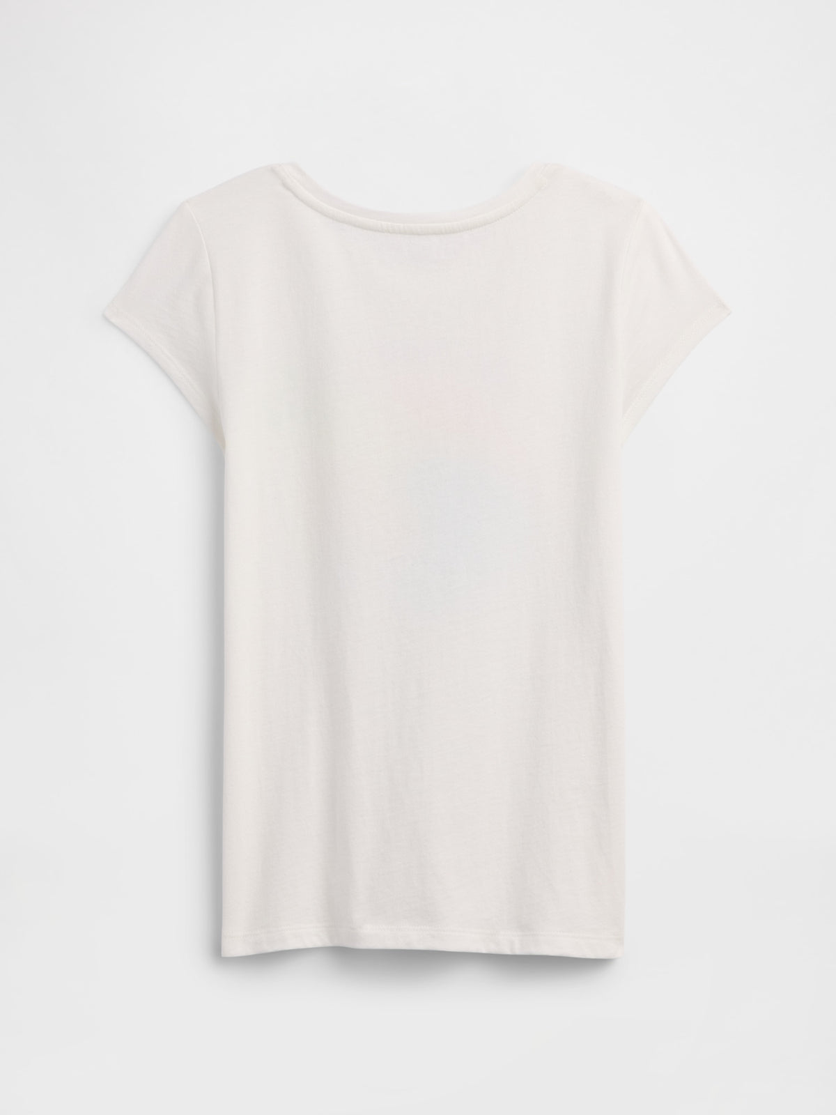 Kırık Beyaz Grafik Baskılı T-shirt