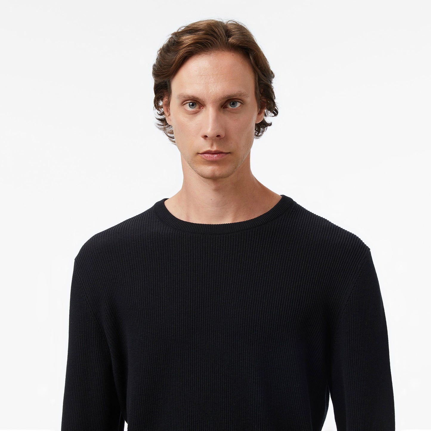 Nautica Erkek Siyah Classic Fit Kazak