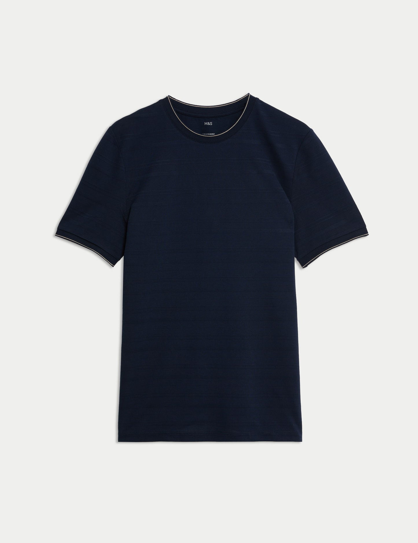 Saf Pamuklu T-shirt