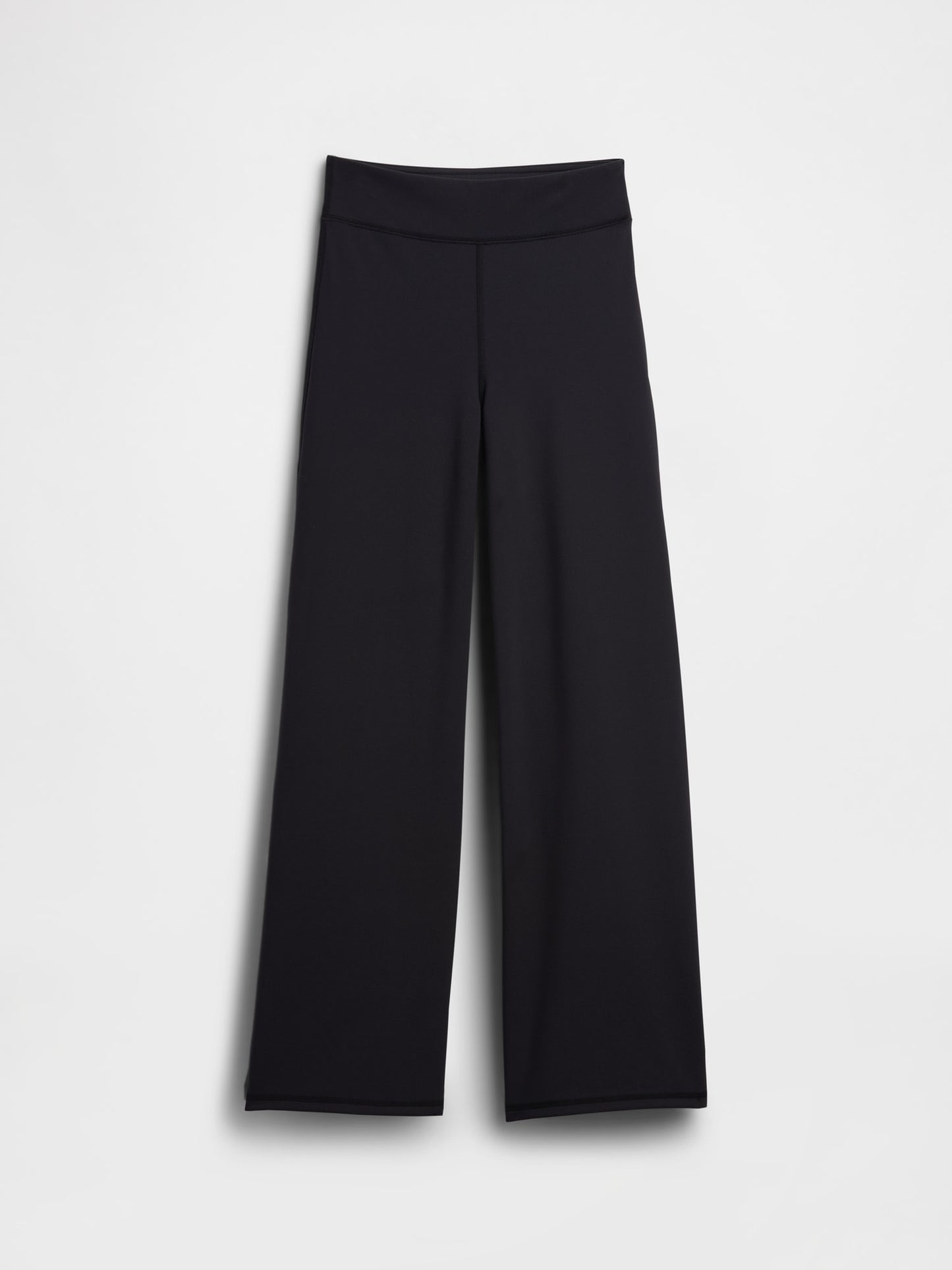 Siyah Performans Wide-leg Leggings Tayt