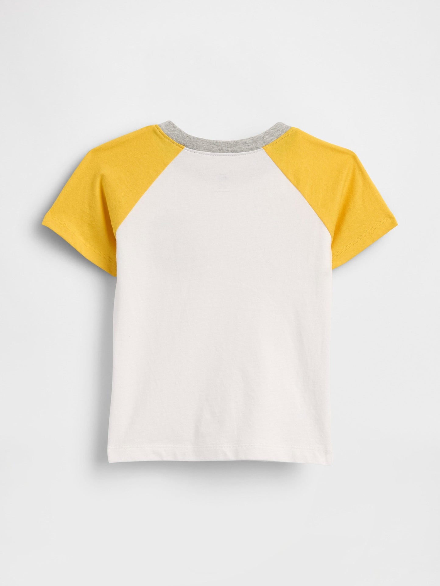 Beyaz Colorblock Brannan Bear Grafik Baskılı T-shirt