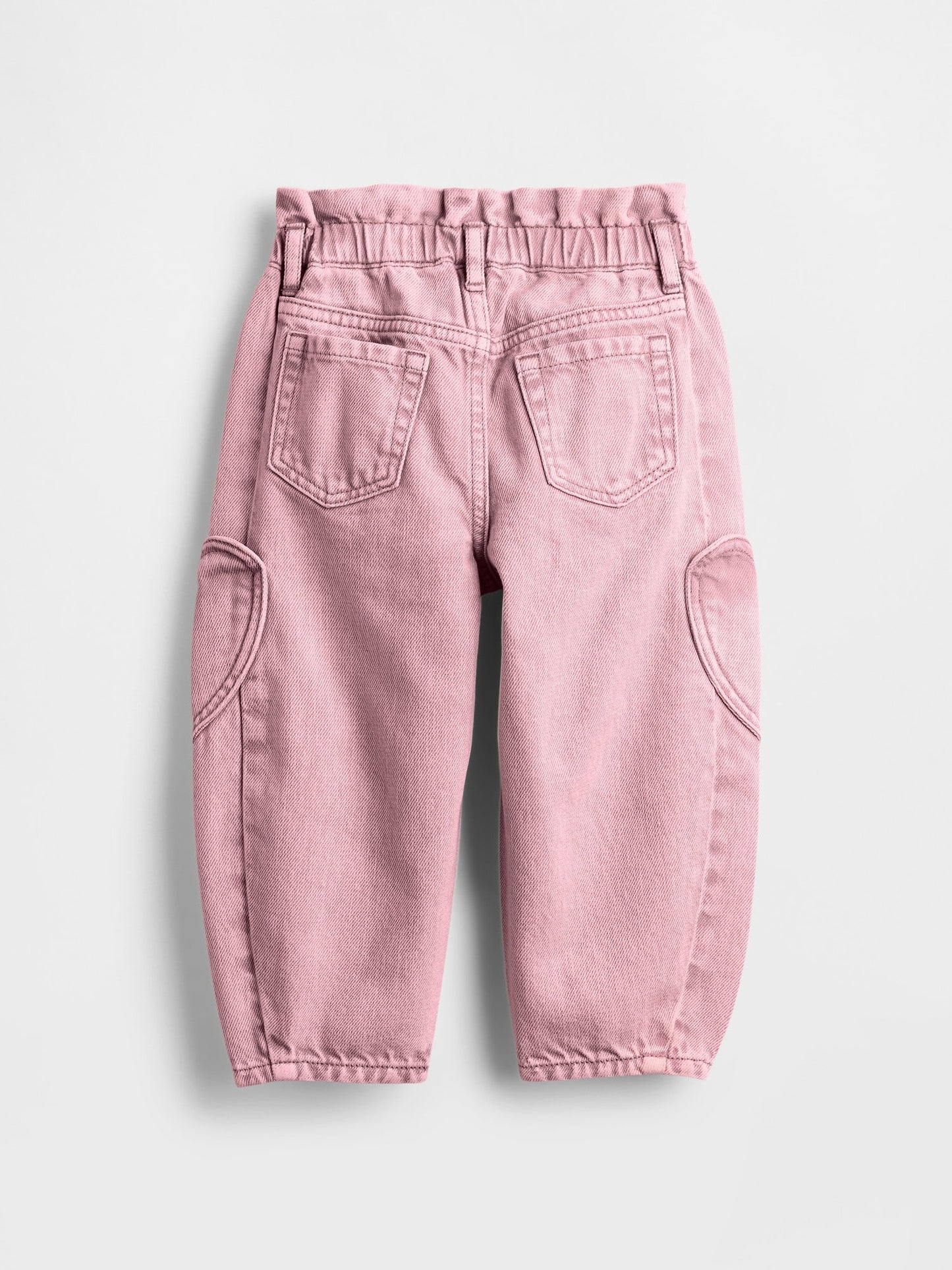Pembe Kalp Cep Detaylı Horseshoe Jean Pantolon