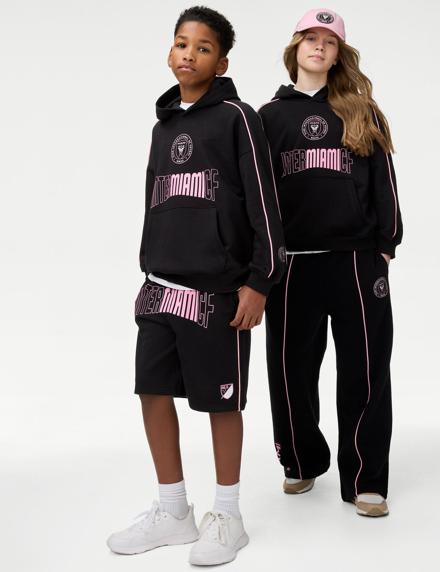 Pamuklu Inter Miami Cf Şort (6-16 Yaş)