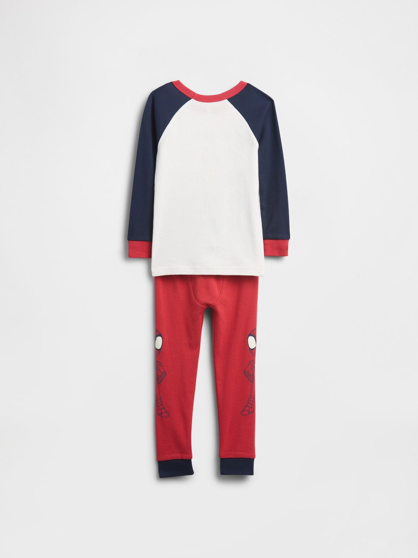 Beyaz Marvel Organik Brushed Pamuk Pijama Takımı