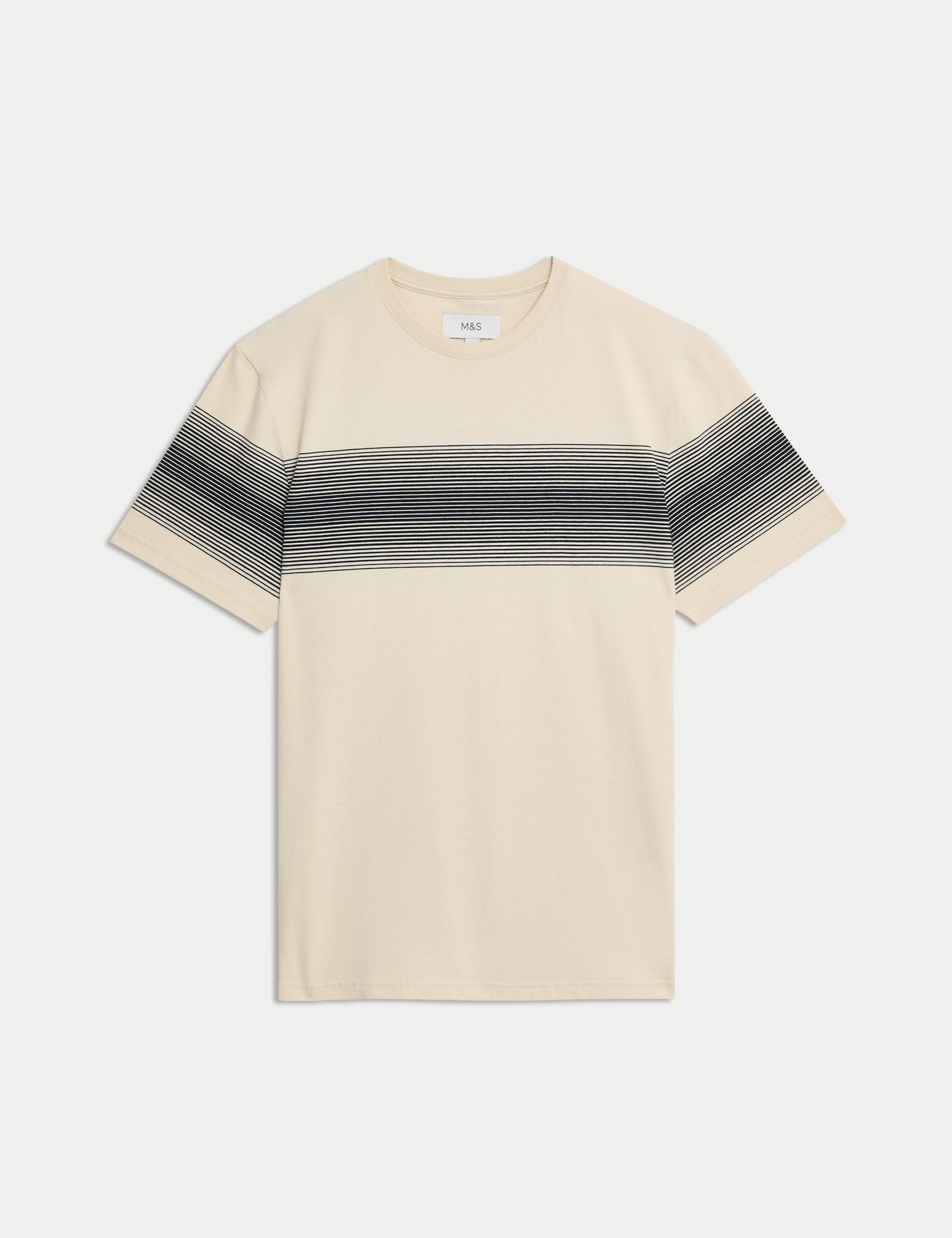 Saf Pamuklu Kısa Kollu T-shirt