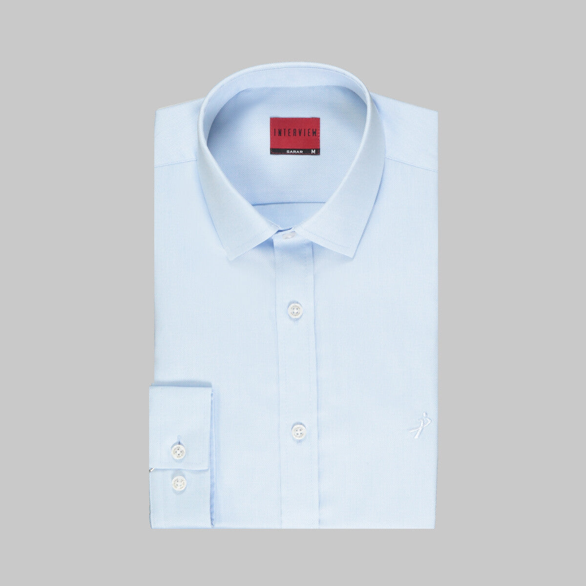Sosa Uzun Kol Açık Mavi Fitted Gömlek