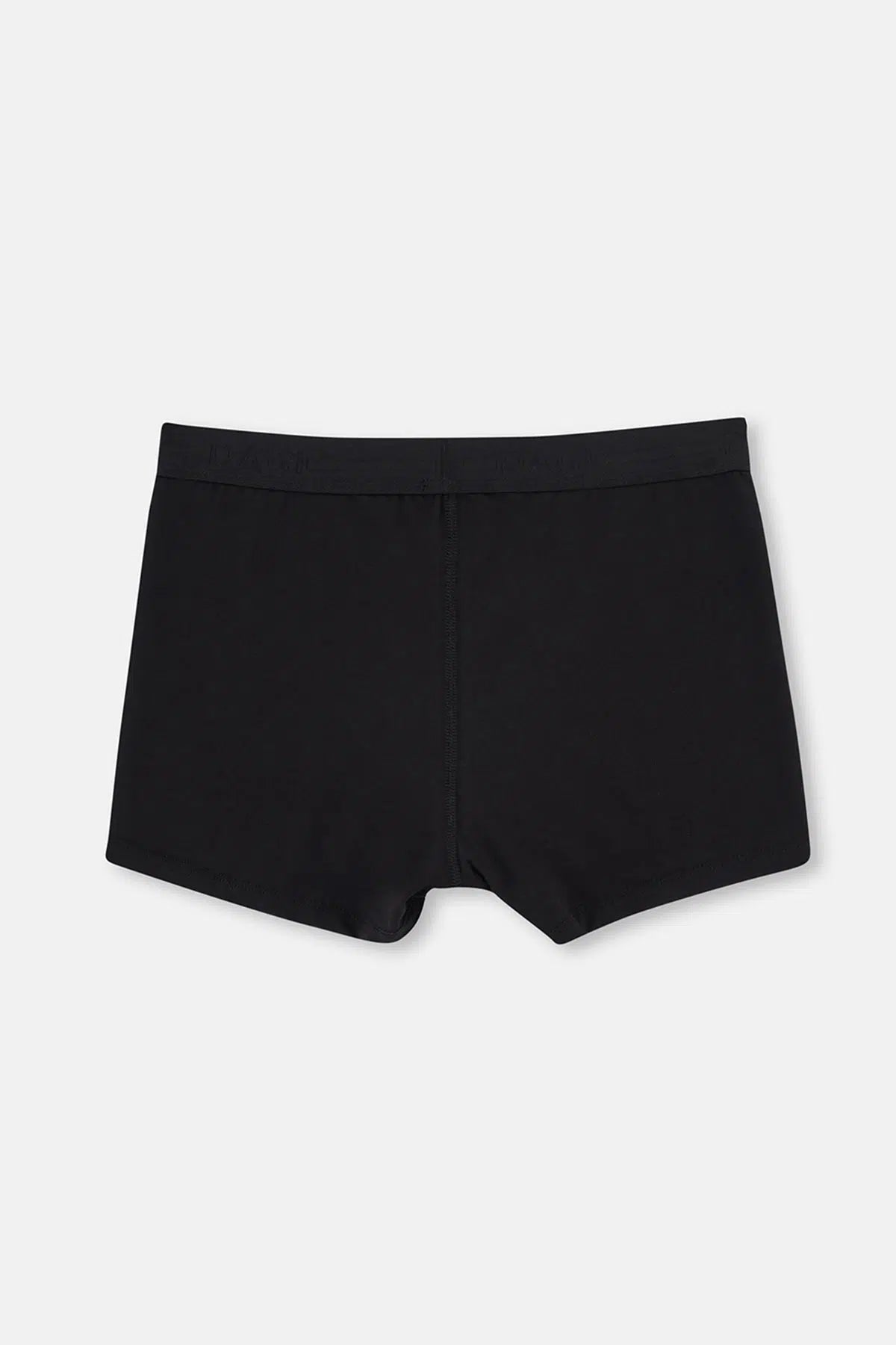 Siyah Compact Düz 3'lü Boxer