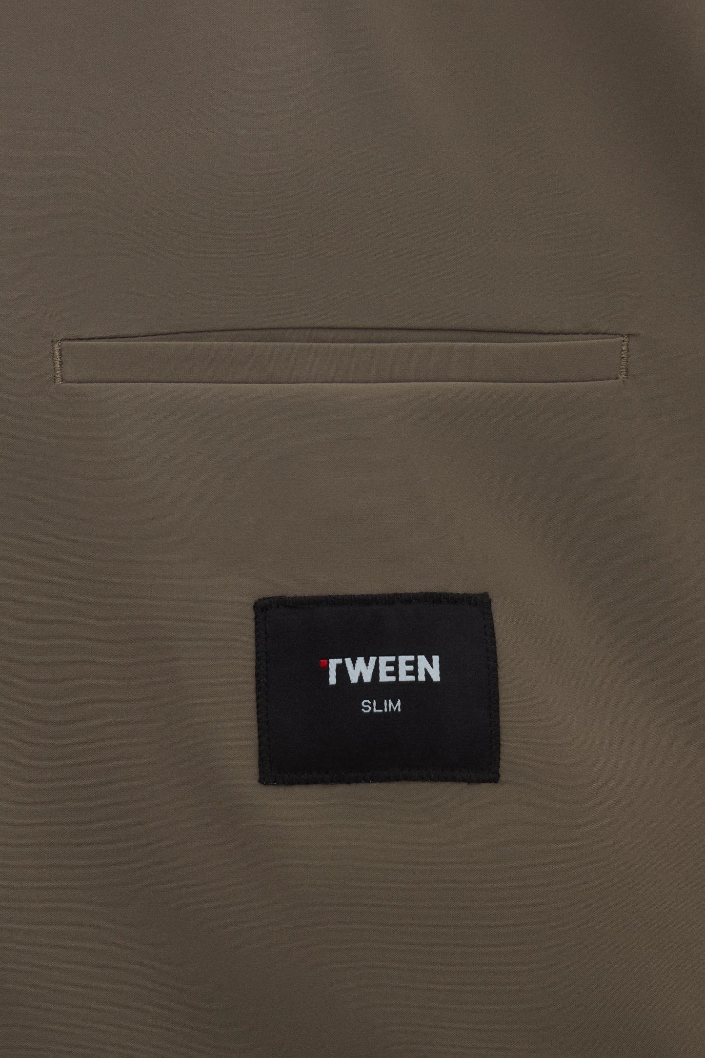 Tween Slim Fit Vizon Düz Kumaş Ceket