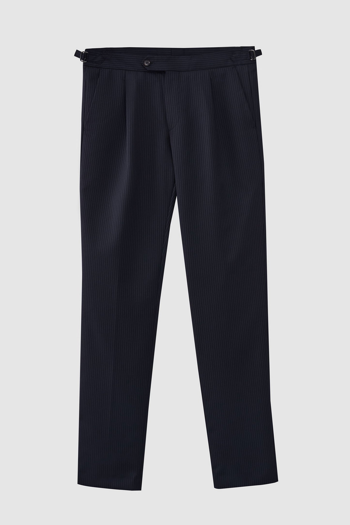 Damat Slim Fit Lacivert Yünlü Kumaş Pantolon