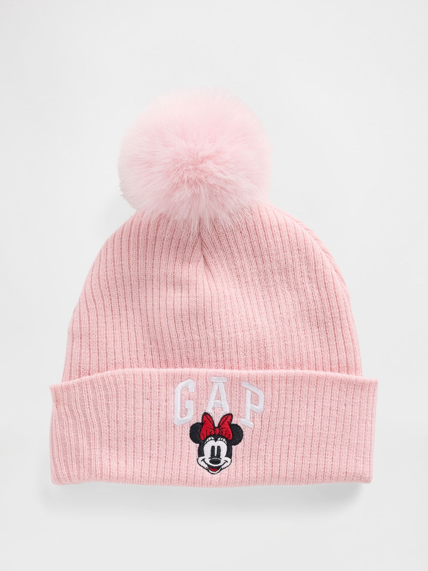 Pembe Gap × Disney Logo Ponponlu Bere