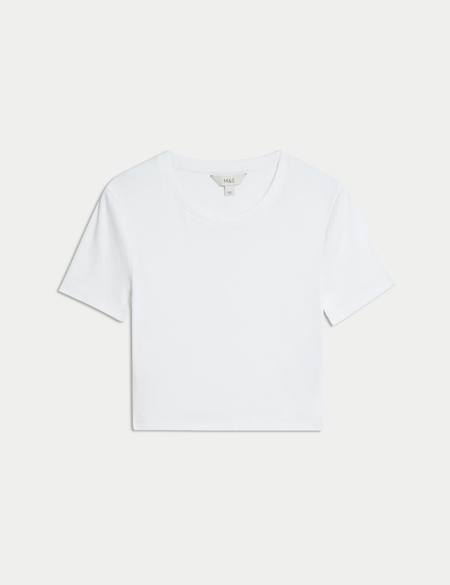 %100 Pamuklu Slim Fit Kısa Kollu Tişört