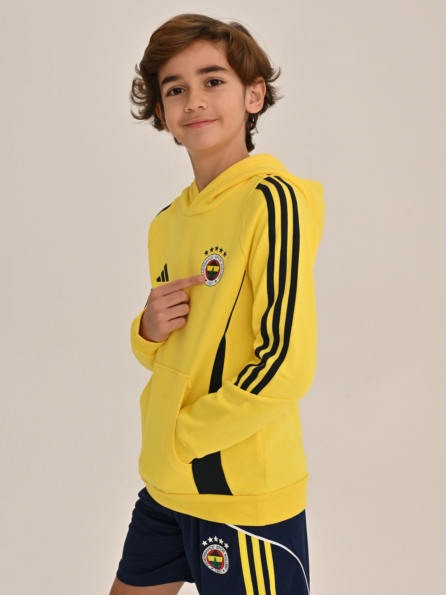 Fenerbahçe 2025/26 A Takım Sarı Jr. Hoody