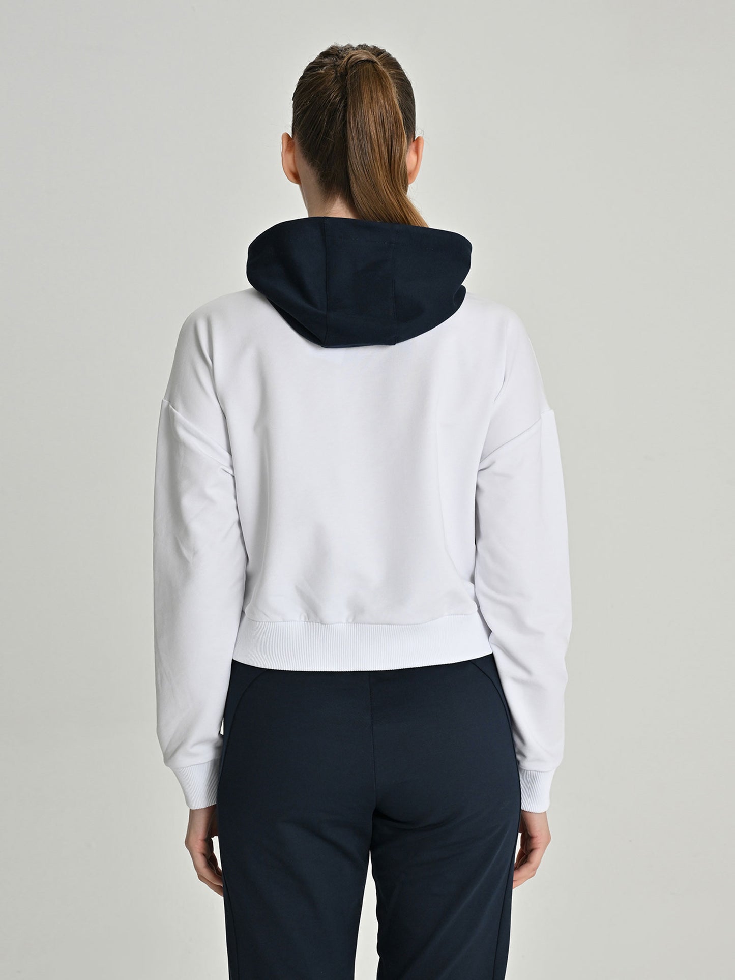 Fenerbahçe Tribün Beyaz Kadın Sweatshirt