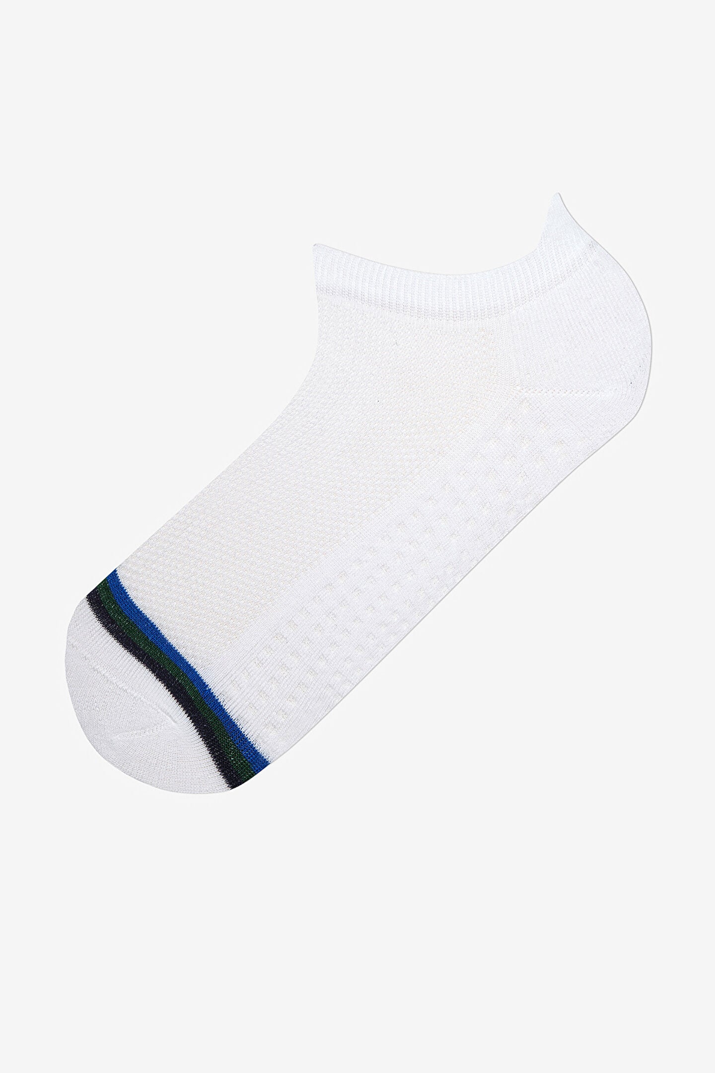 Erkek Sport Beyaz Sneaker Çorabı