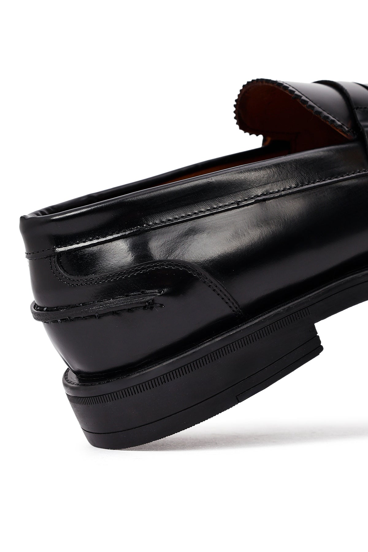 Erkek Siyah Deri Casual Loafer