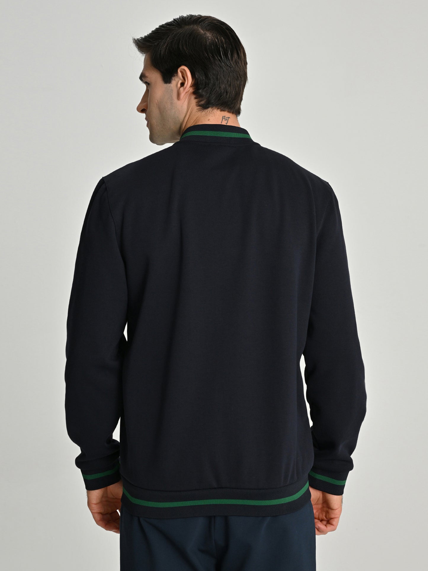 Fenerbahçe Lacivert Trend Bomber Palamut Erkek Sweatshirt