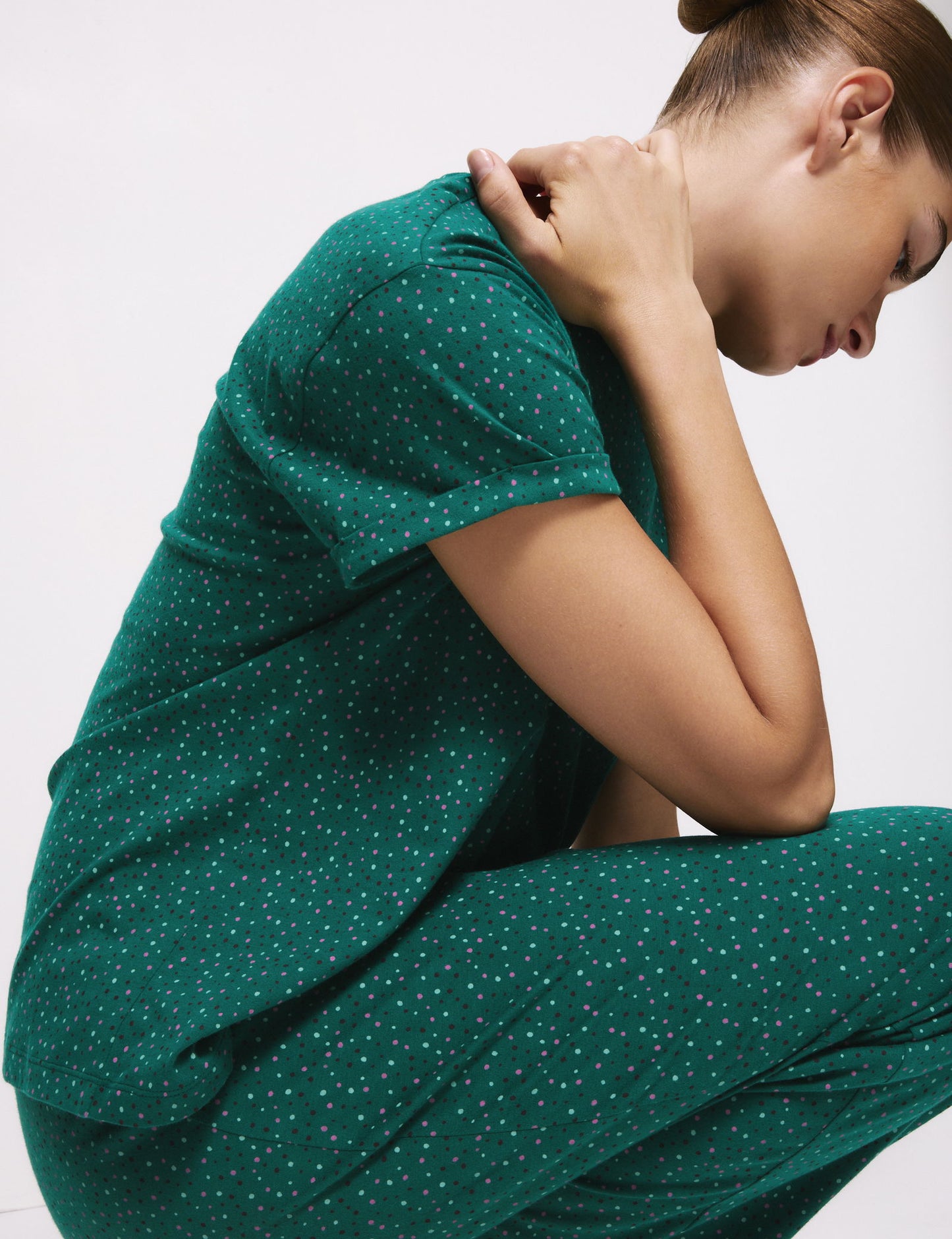 Pamuk Karışımlı Pijama Takımı