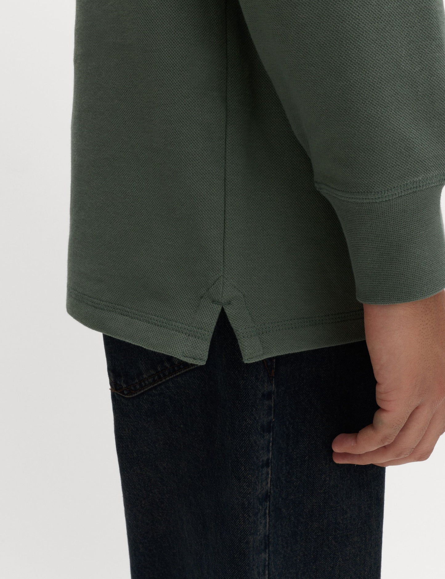Çizgili Rugby Sweatshirt
