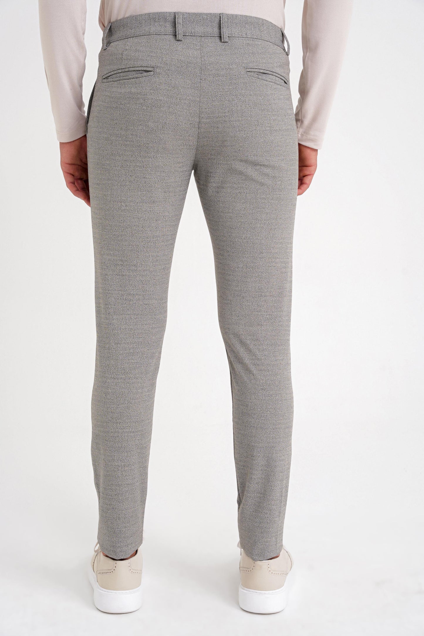 P 1086 Slim Fit Bej Spor Pantolon