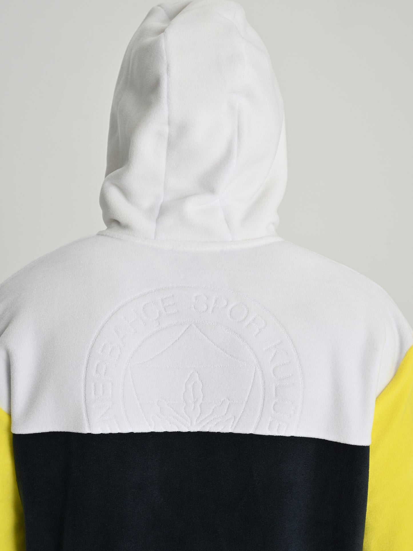 Fenerbahçe Tribün Üç Renkli Erkek Polar Sweatshirt
